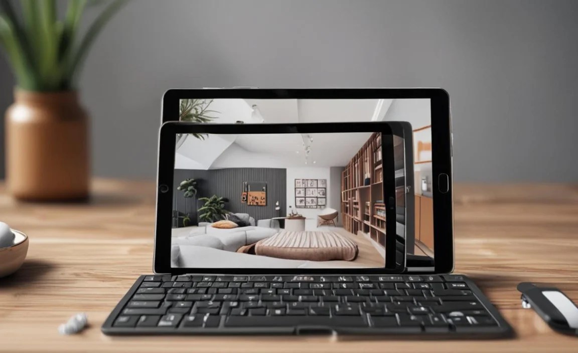 Tablet Cameras Allow For Video Calling