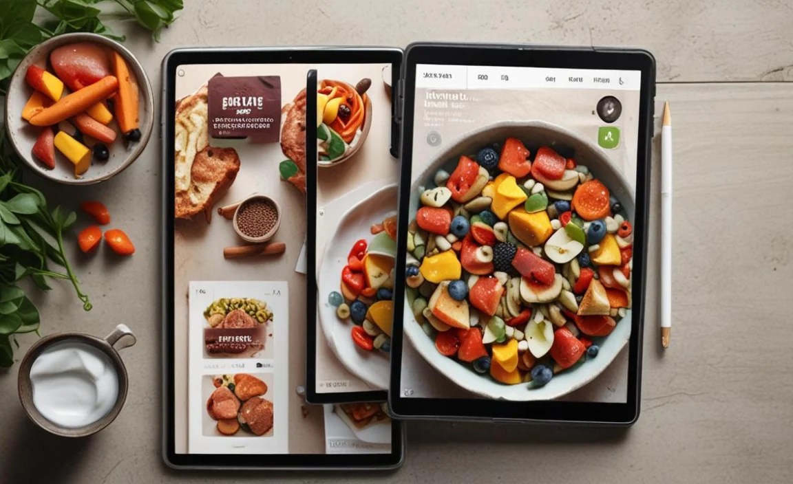 Tips for Using Your Tablet Safely in the Kitchen