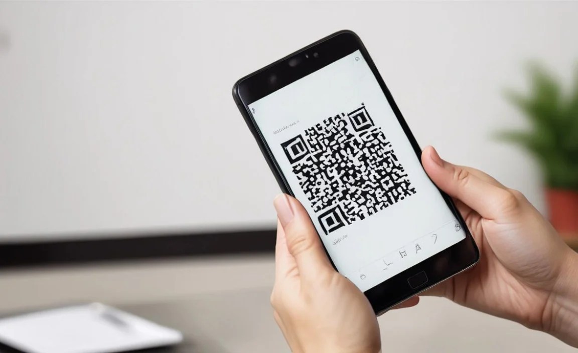 Using a Third-Party QR Code Scanner App