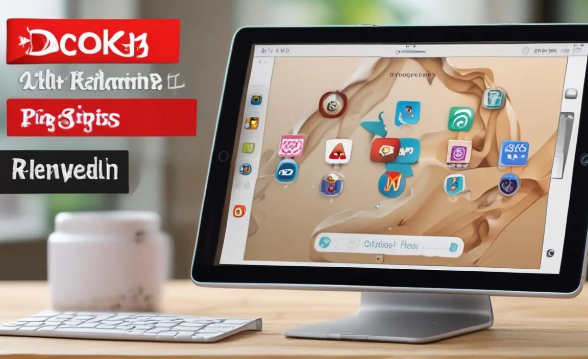 Using Folders in the Dock