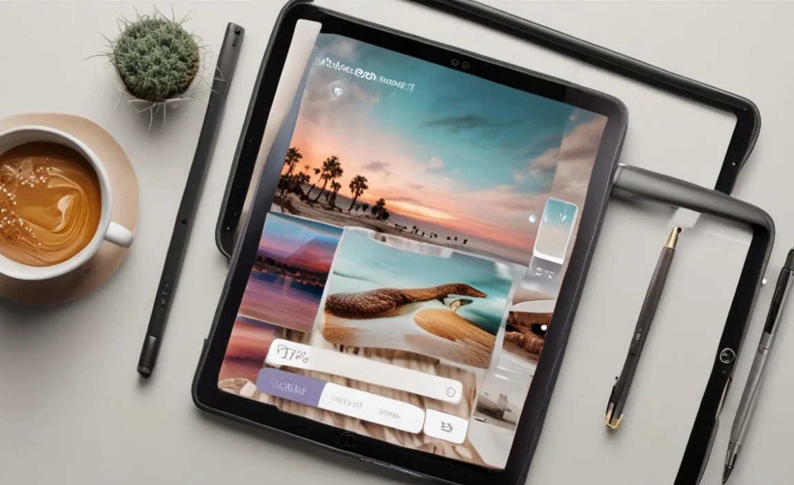 2. Samsung Galaxy Tab S Series (with Protective Case)