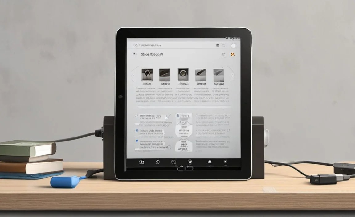 3. The Tablet Charges Intermittently