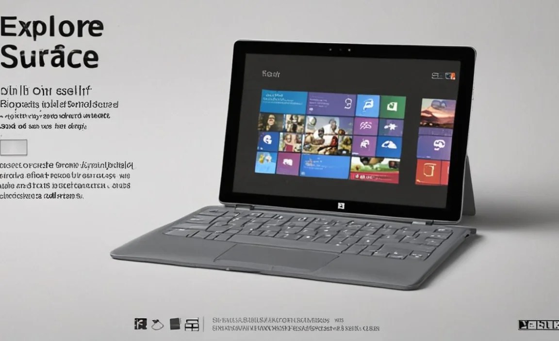 Explore Microsoft Surface Tablet With Keyboard: Brand Insights