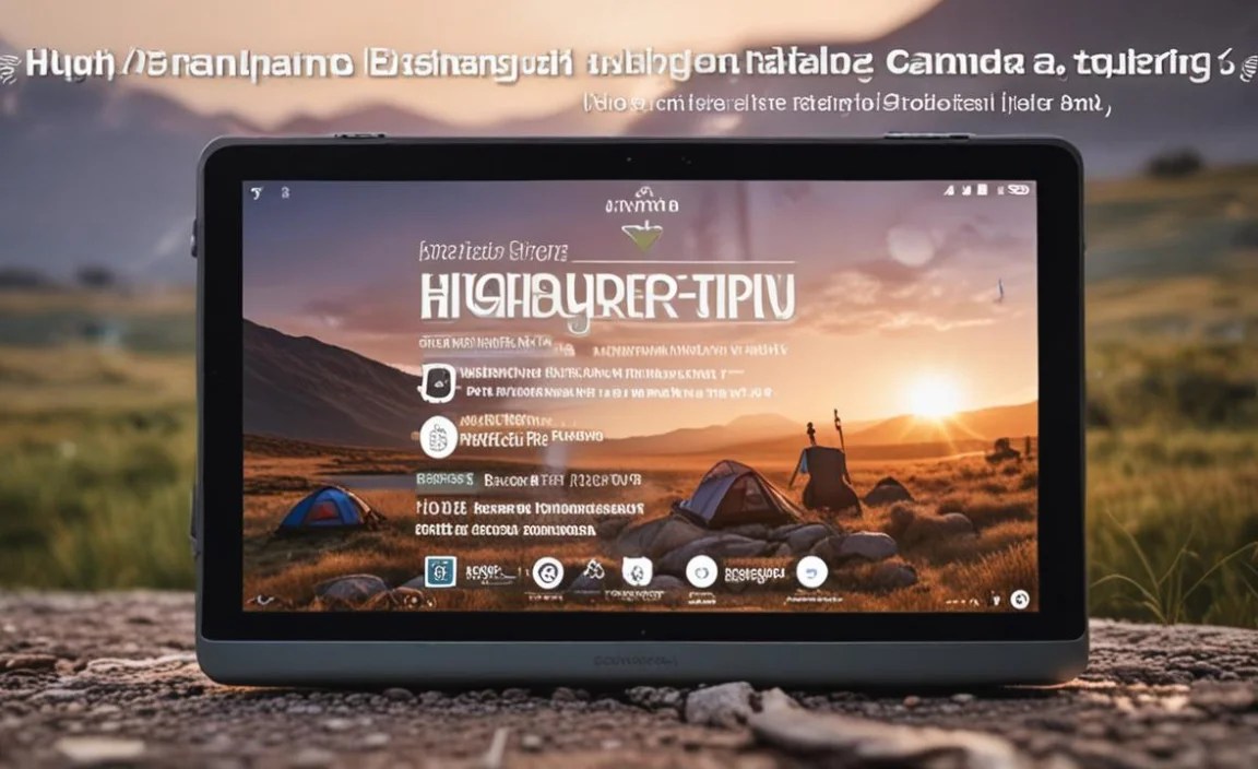 High-Performance Tablets For Camping: Essential Buying Guide