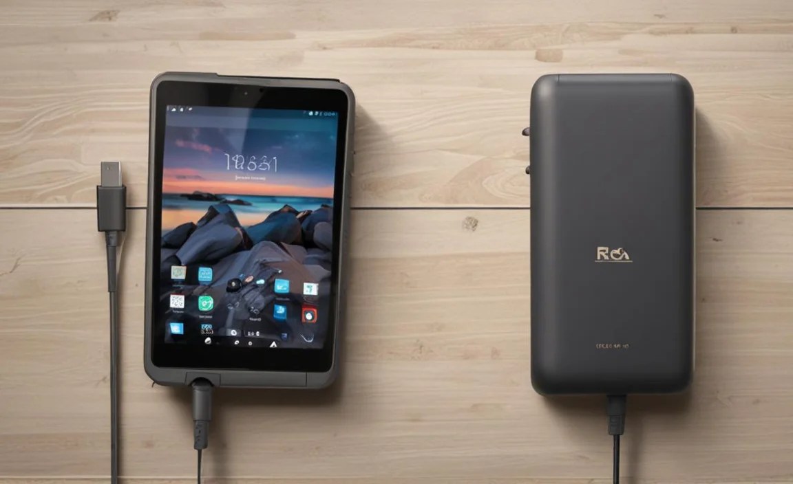 Keeping Your RCA Tablet 8 Delta Pro Charged Safely