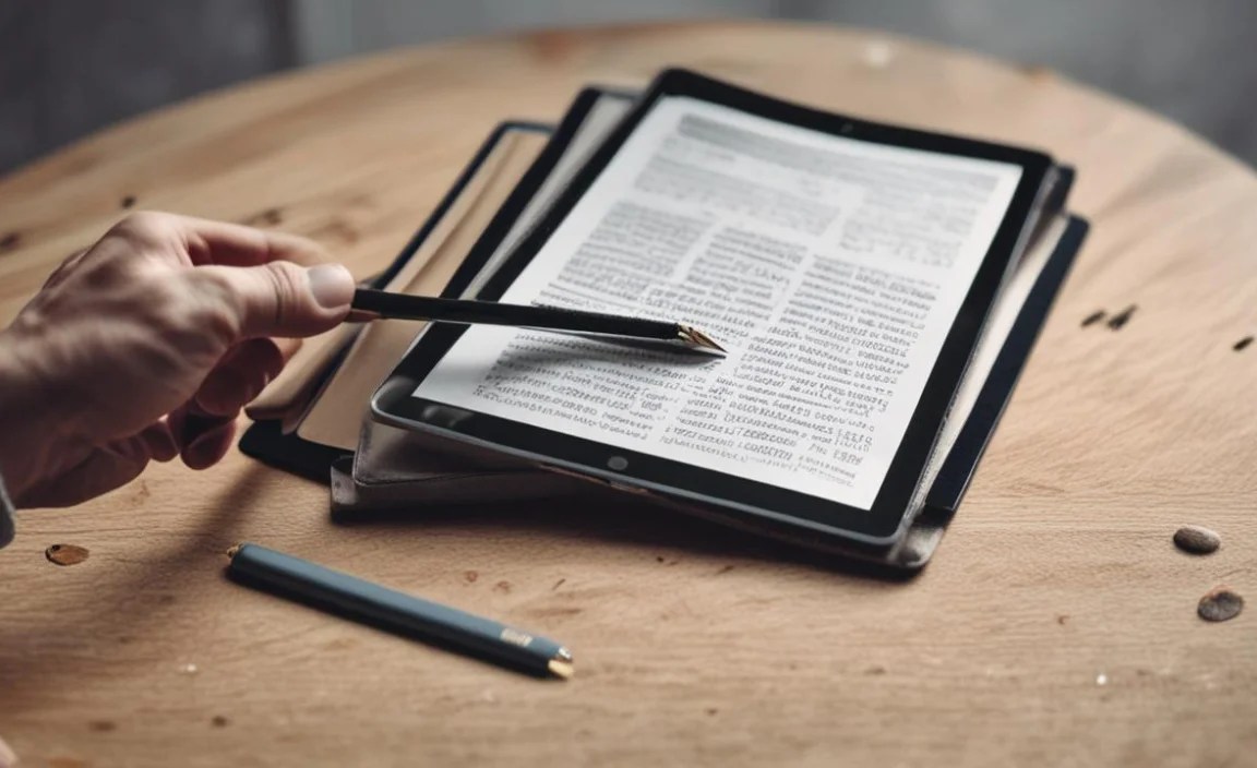 Key Features Every Writer Should Look For in a Tablet