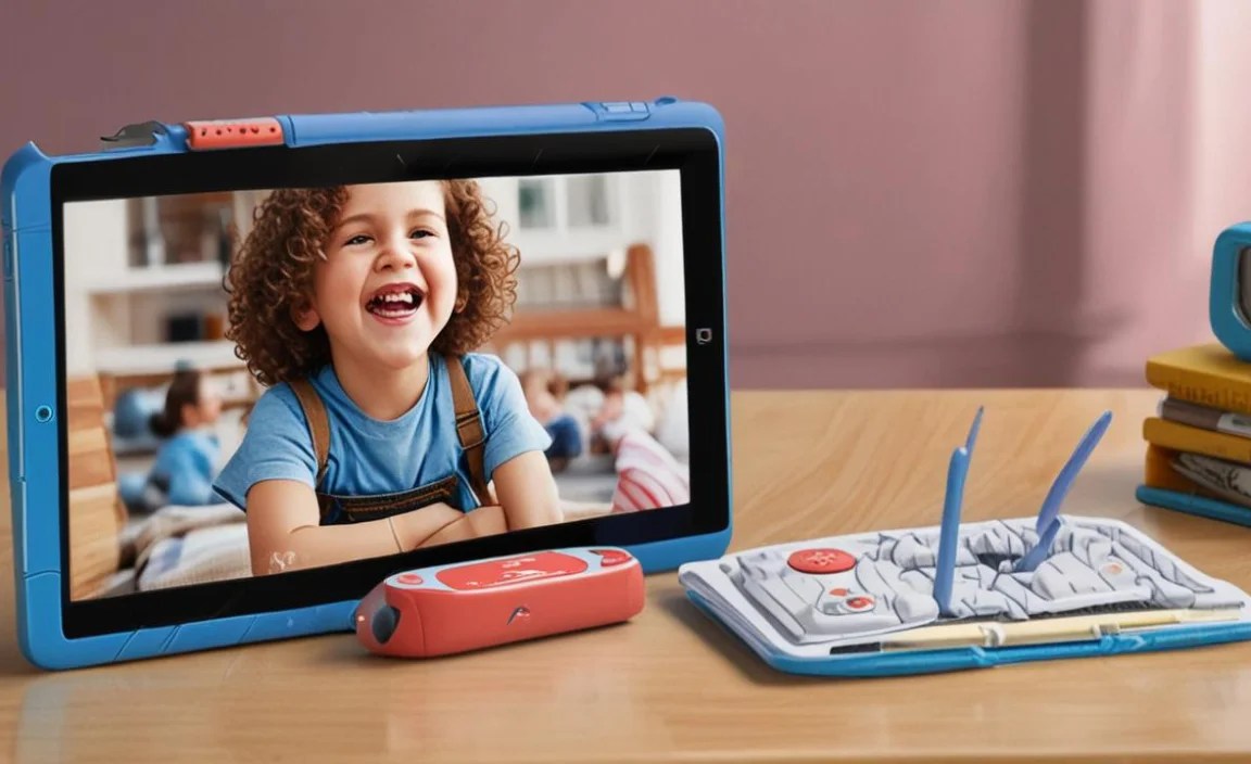 Kid-Friendly Keyboard (for compatible models)