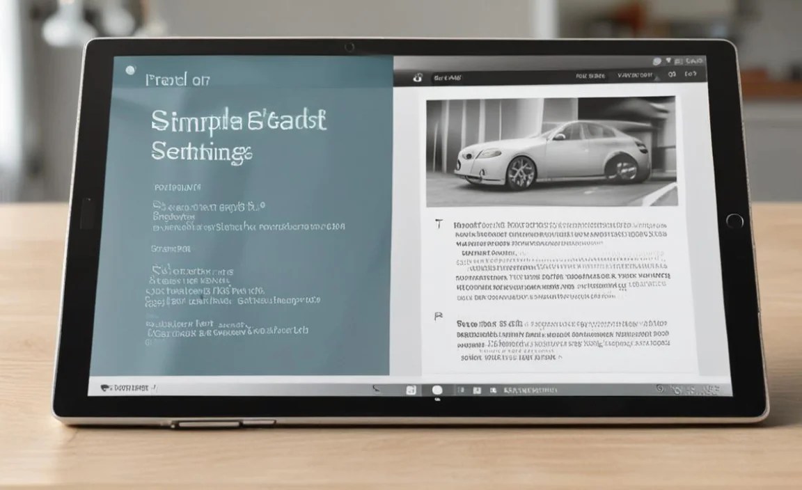 Personalization: Making Your Tablet Yours