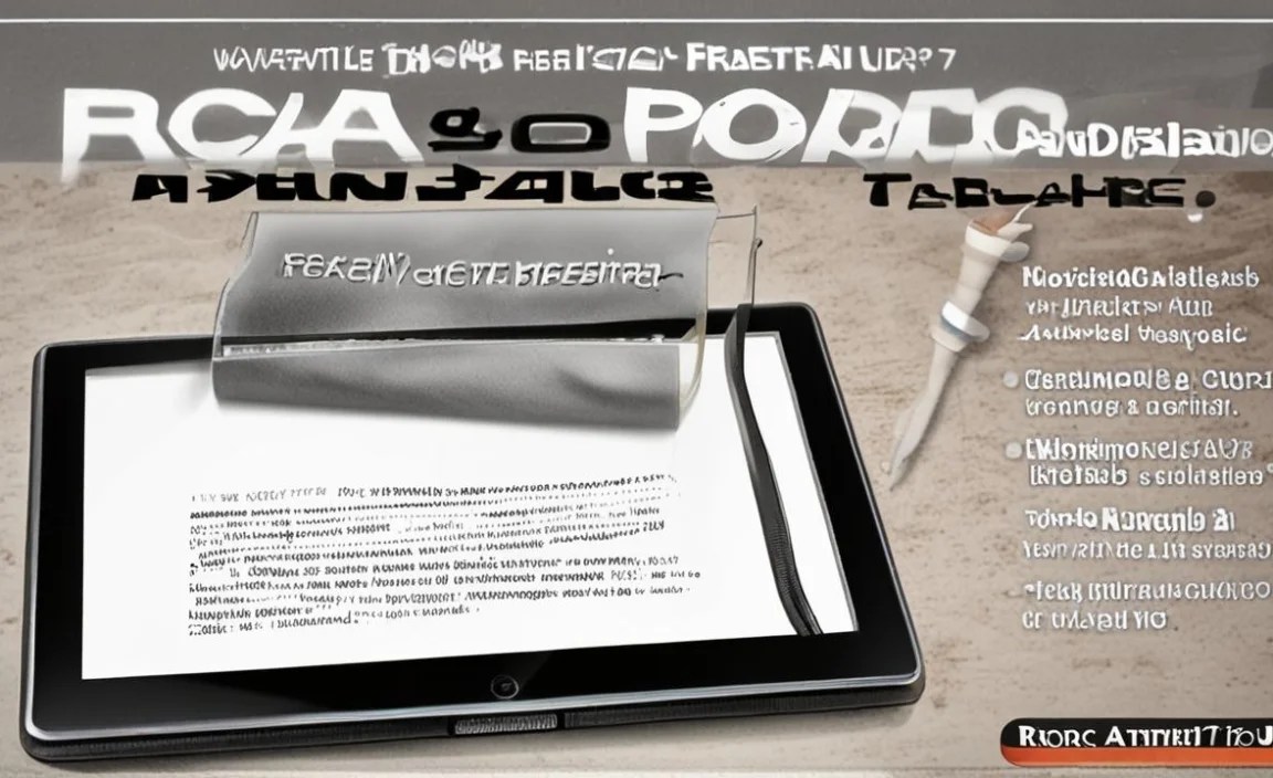 RCA Tablet 7 Voyager Case: Essential Work Solution