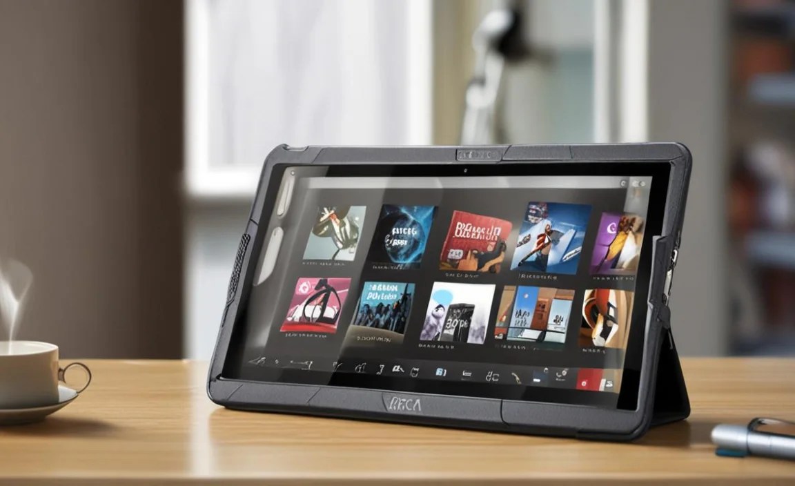 RCA Tablet Apollo Case: Genius Stand Essential