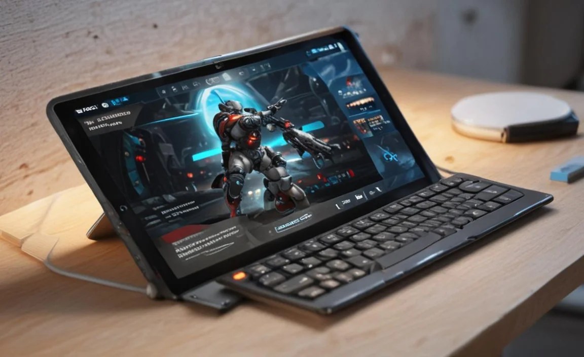RCA Tablet Apollo: Genius Gaming Setup