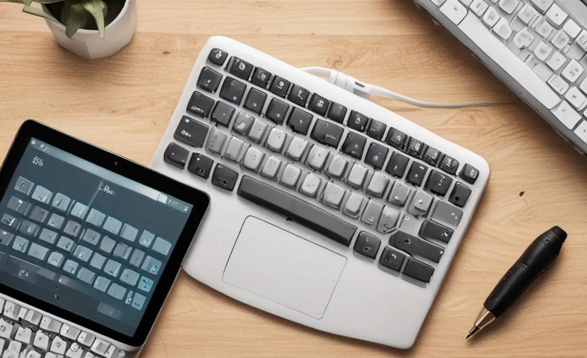RCA Tablet Apollo Keyboard for Different Student Needs