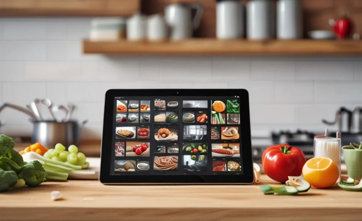 Setting Up Your Tablet for Kitchen Success