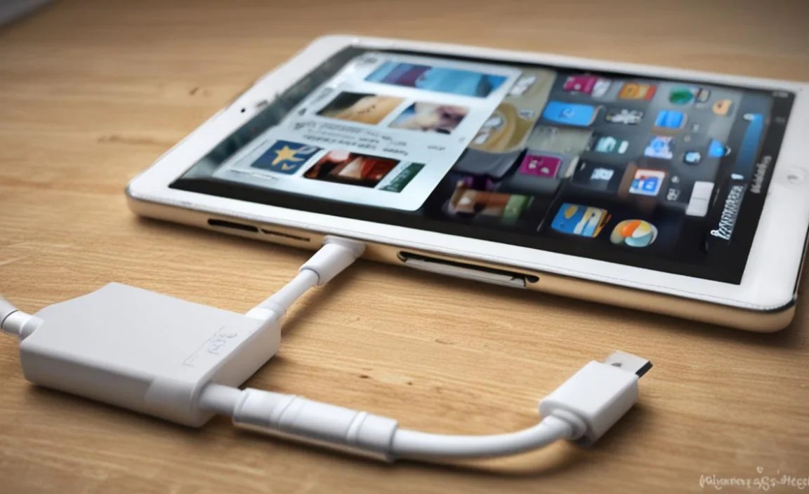Step 2: Connect the Adapter to Your iPad
