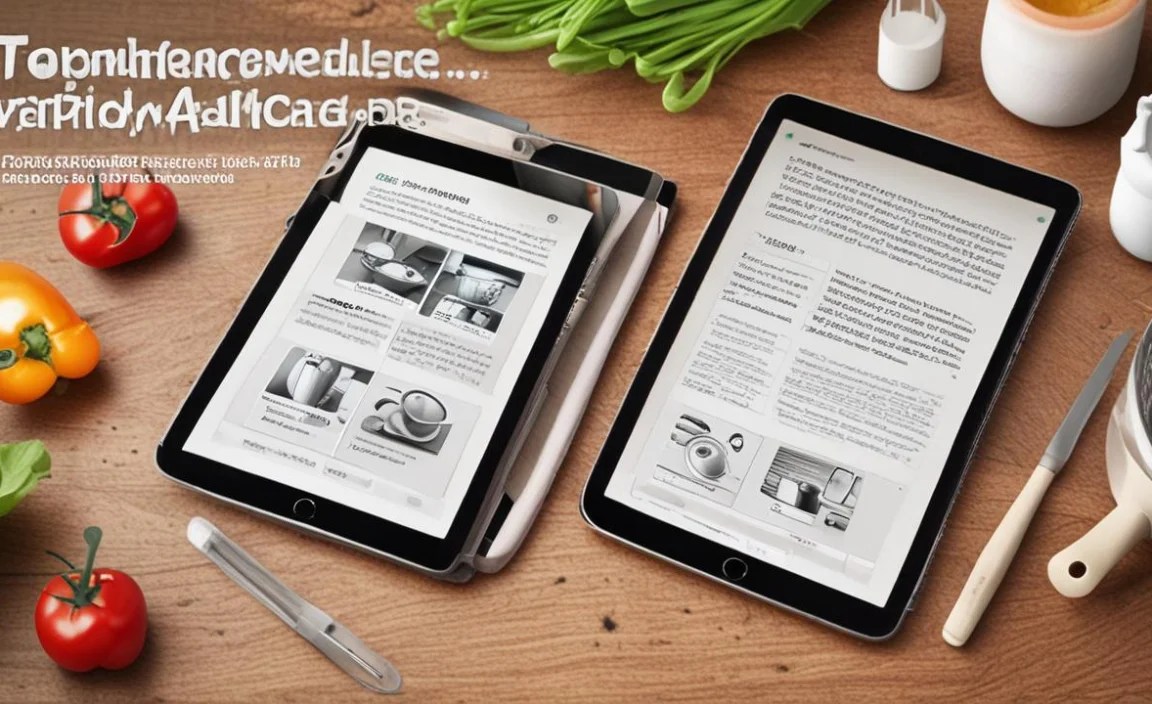Top High-Performance Tablets For Recipe Apps Reviewed!