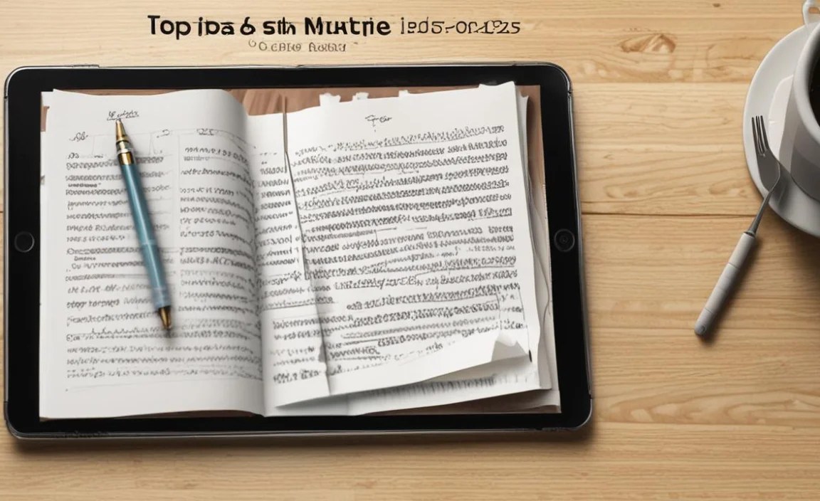 Top Ipad 5Th Gen Note Taking Apps For Ultimate Productivity!