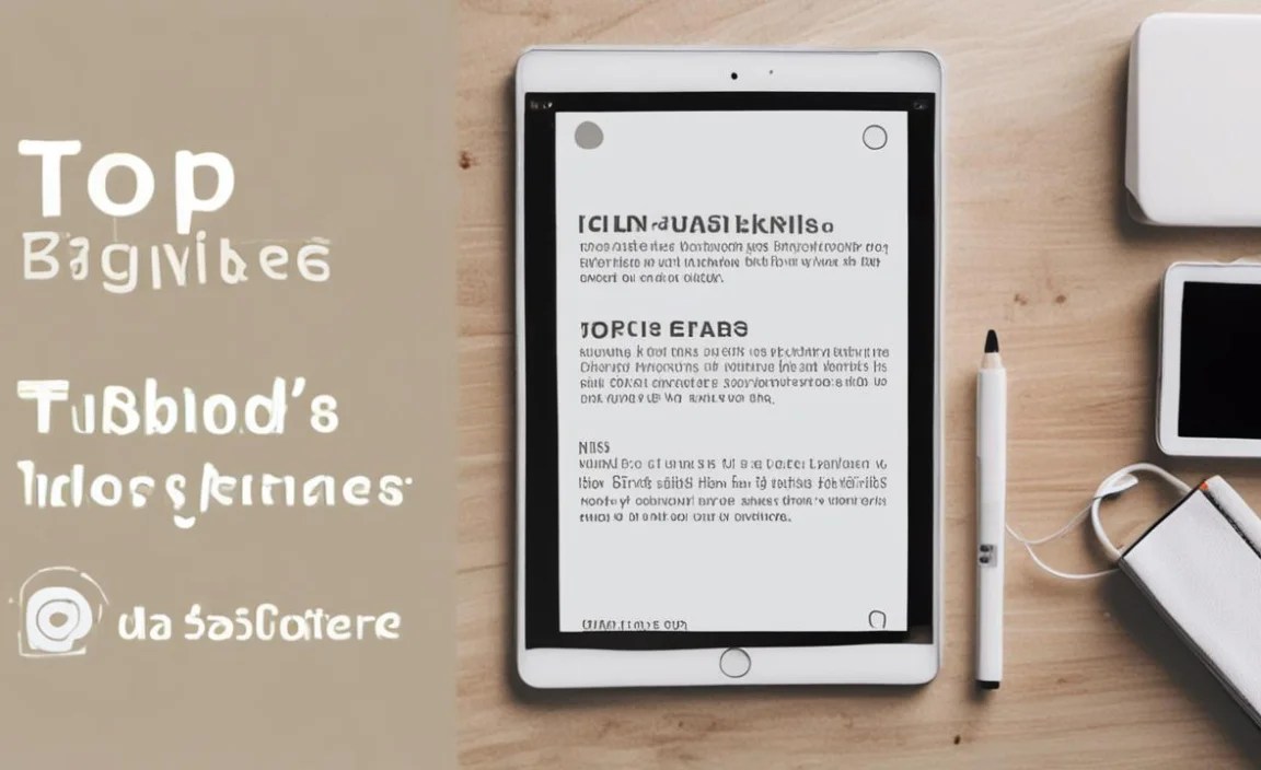 Top Recommended Tablets For Blogging For Beginners