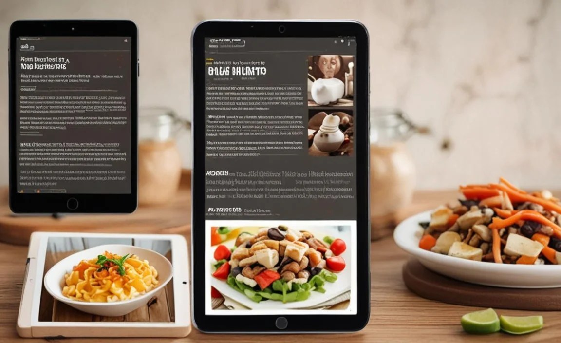 Top Tablets For Recipe Apps: A Comprehensive Comparison