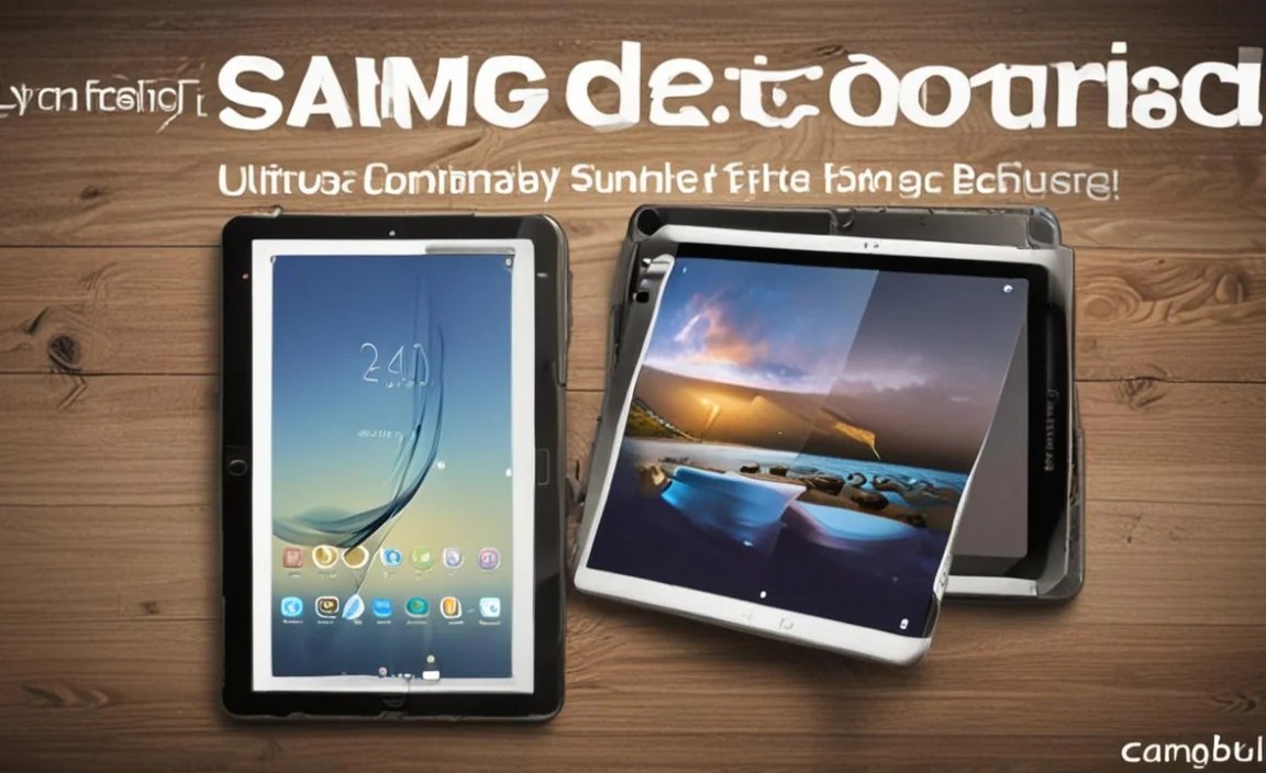Ultimate Samsung Tablet Comparison: Find Your Perfect Fit!