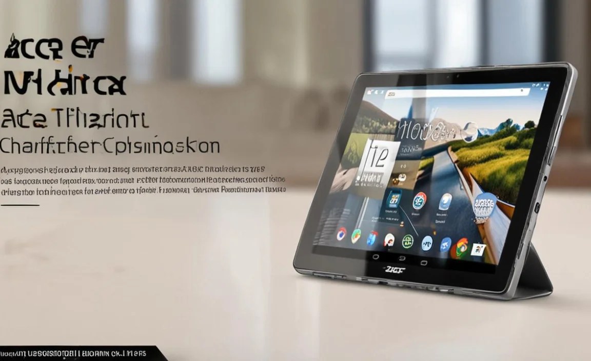 Who Manufactures Acer Android Tablet? Discover Here!