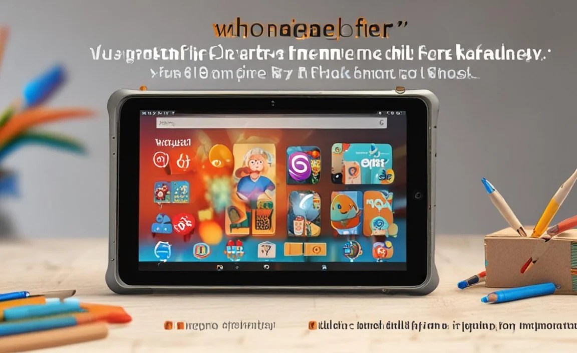 Who Manufactures Amazon Fire Child-Friendly Tablet?