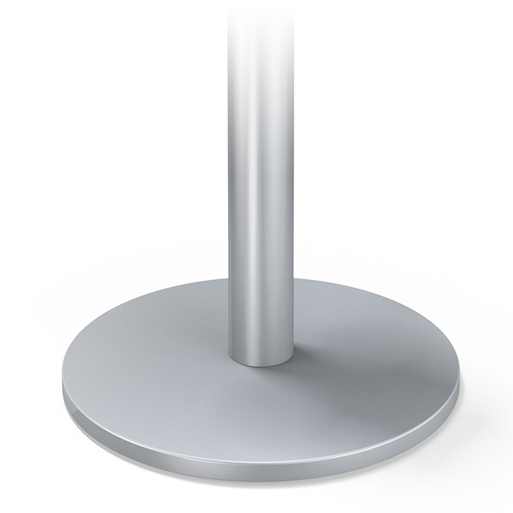 Foundation round with disc base TableX