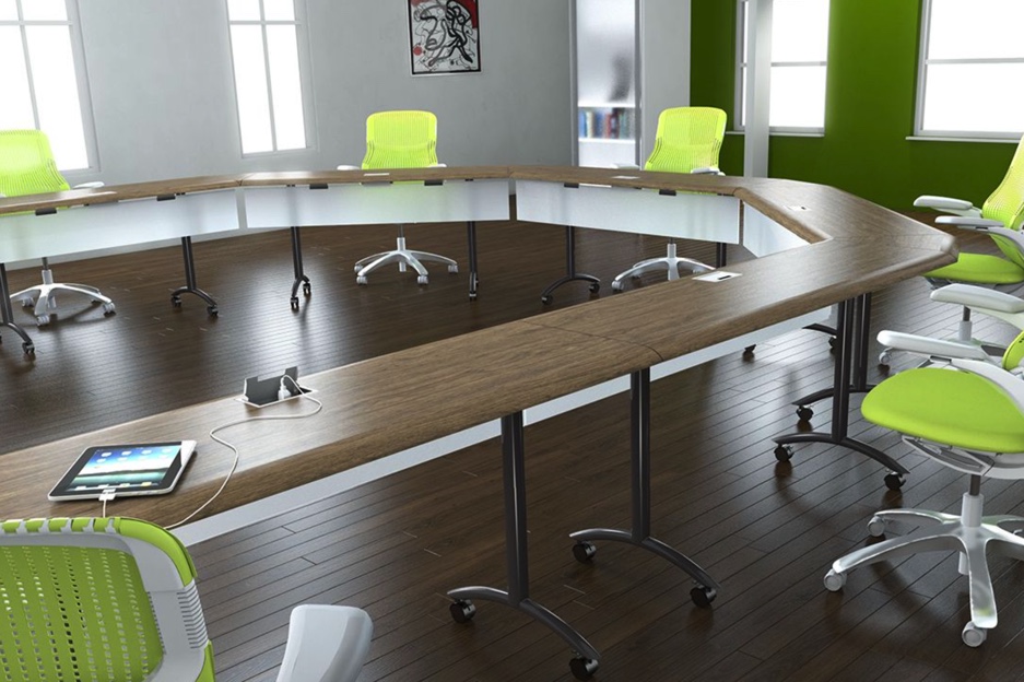 Custom, Flexible Training & Classroom Tables TableX