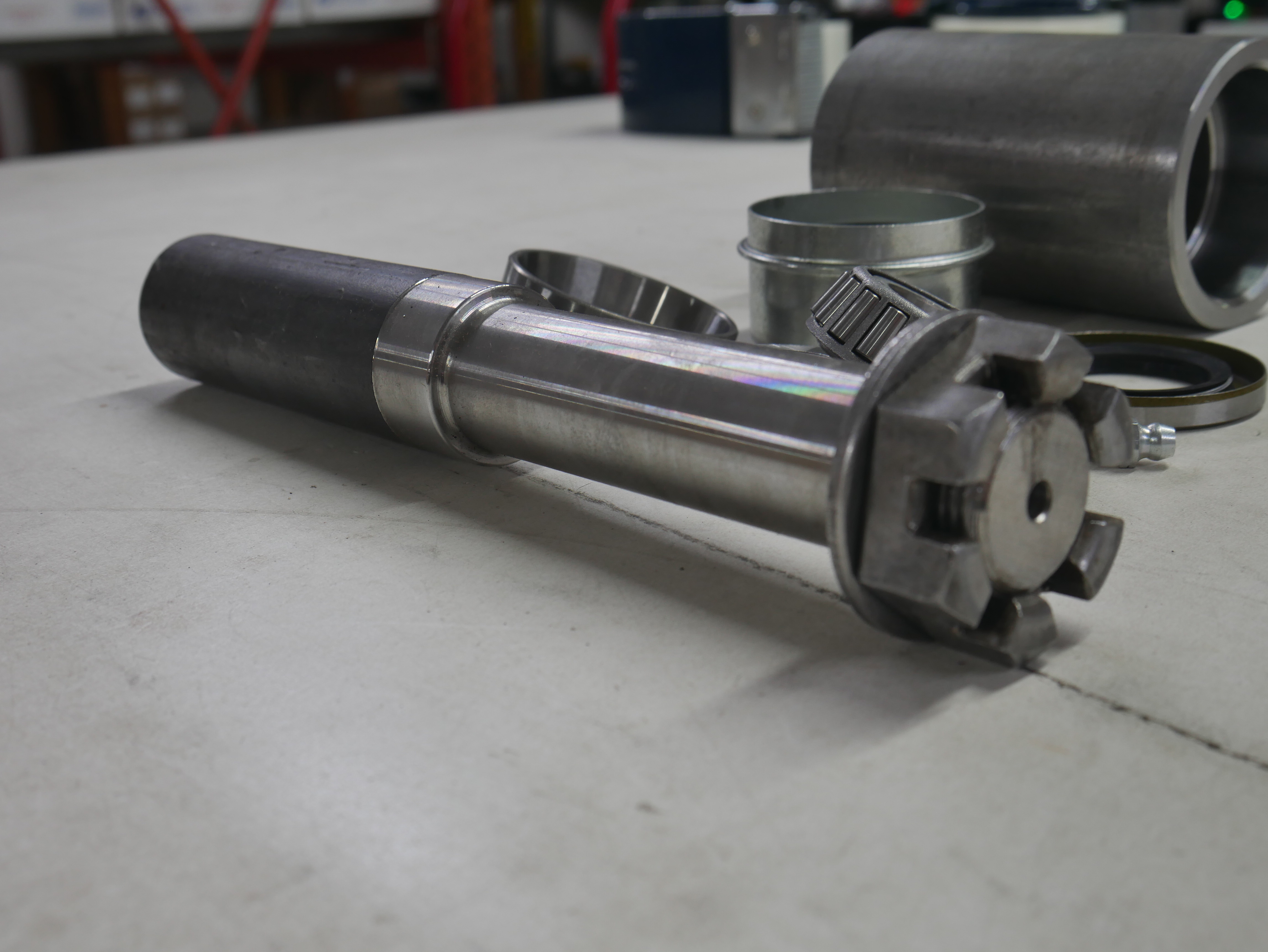 Tire Carrier Hub & Spindle Kit Store Taboo Customs