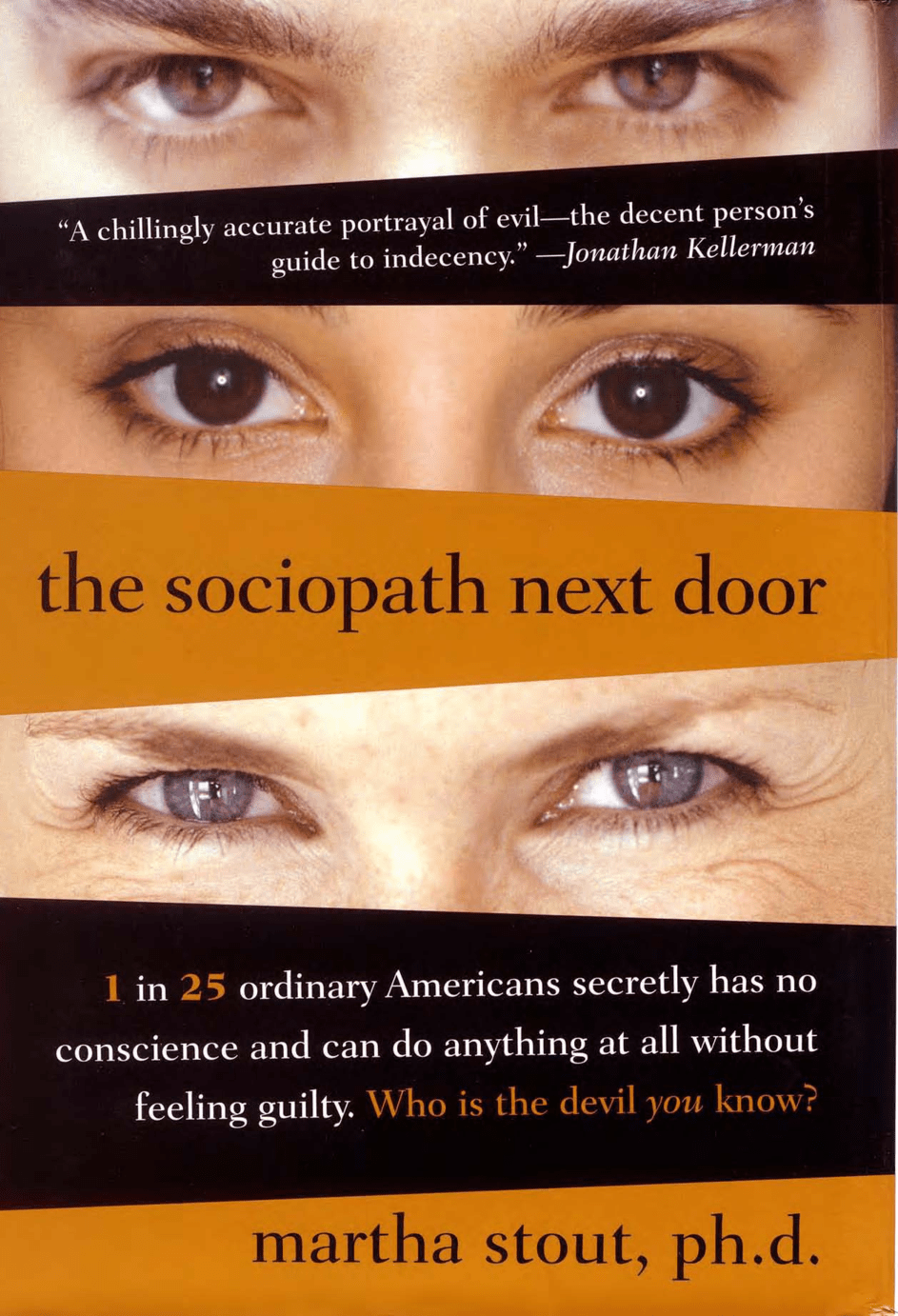 The Sociopath Next Door by Martha Stout Ph. D. Taboo Jive
