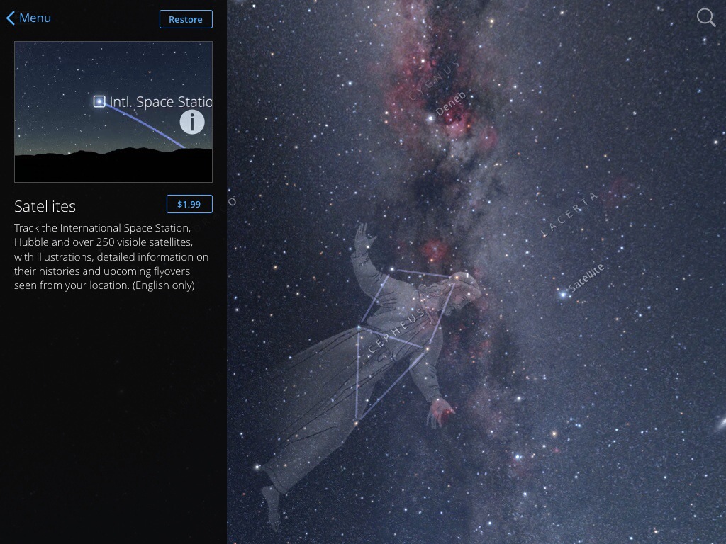 Sky Guide TabPatterns Tablet UI Patterns