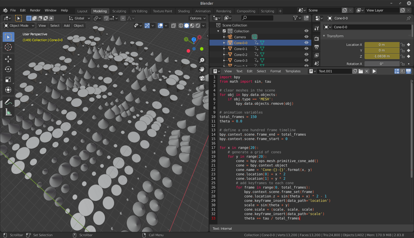 A Quick Intro to Blender Creative Coding part 1 of 3