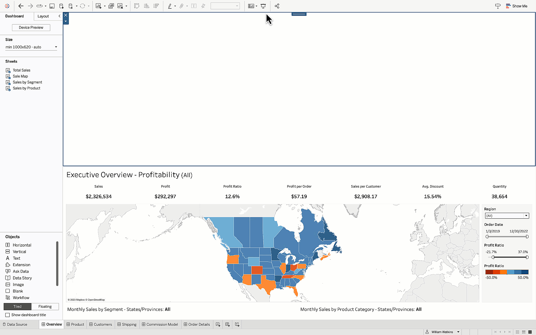 How to Make a Tableau Dashboard with a Navigation Menu Tableau Sergeant