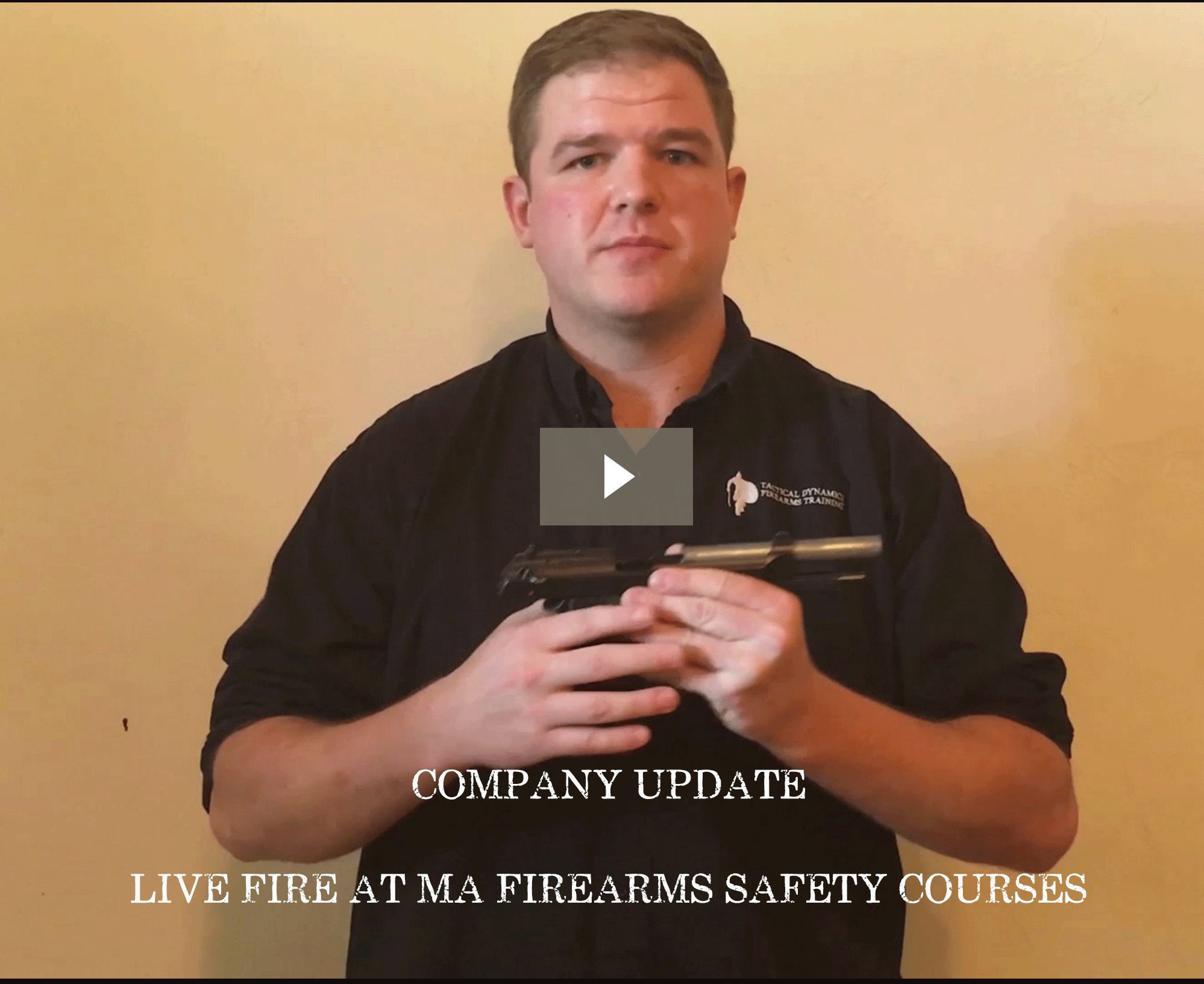 Company Update Massachusetts Firearms Safety and Licensing Course