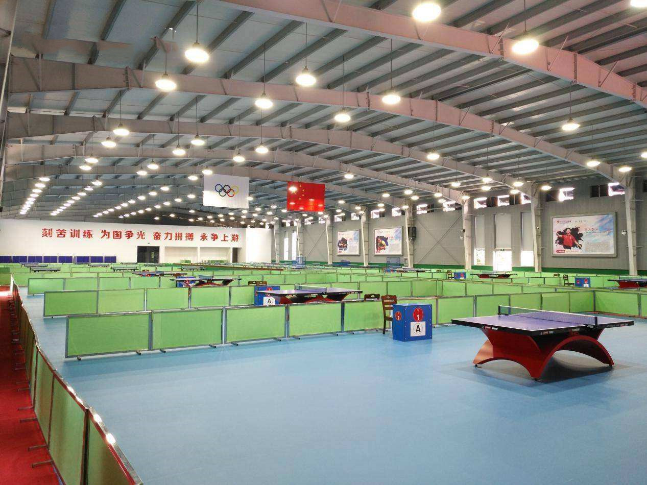 Table Tennis Court Lighting Design TACHYON Light