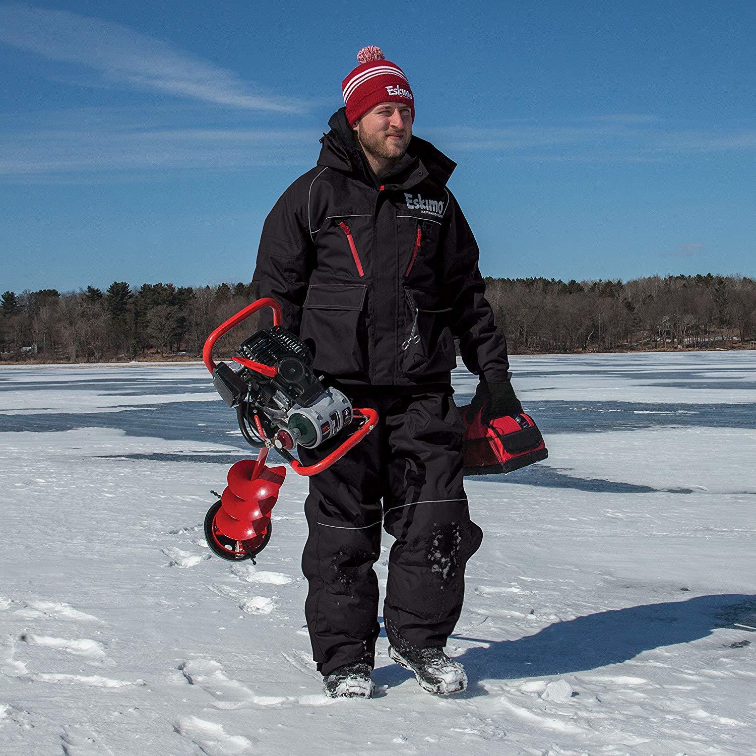 Eskimo Lockout Ice Fishing Bibs A Warm Review Tackle Box Talk