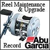 Reel Maintenance Abu Garcia Record 60 repair lubricate rebuild