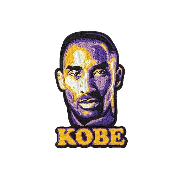 Kobe Bryant Face Embroidery Patch tackletwill
