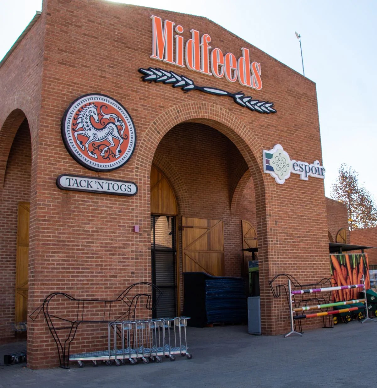 Essential products for equestrian safety Tack 'n Togs at Midfeeds