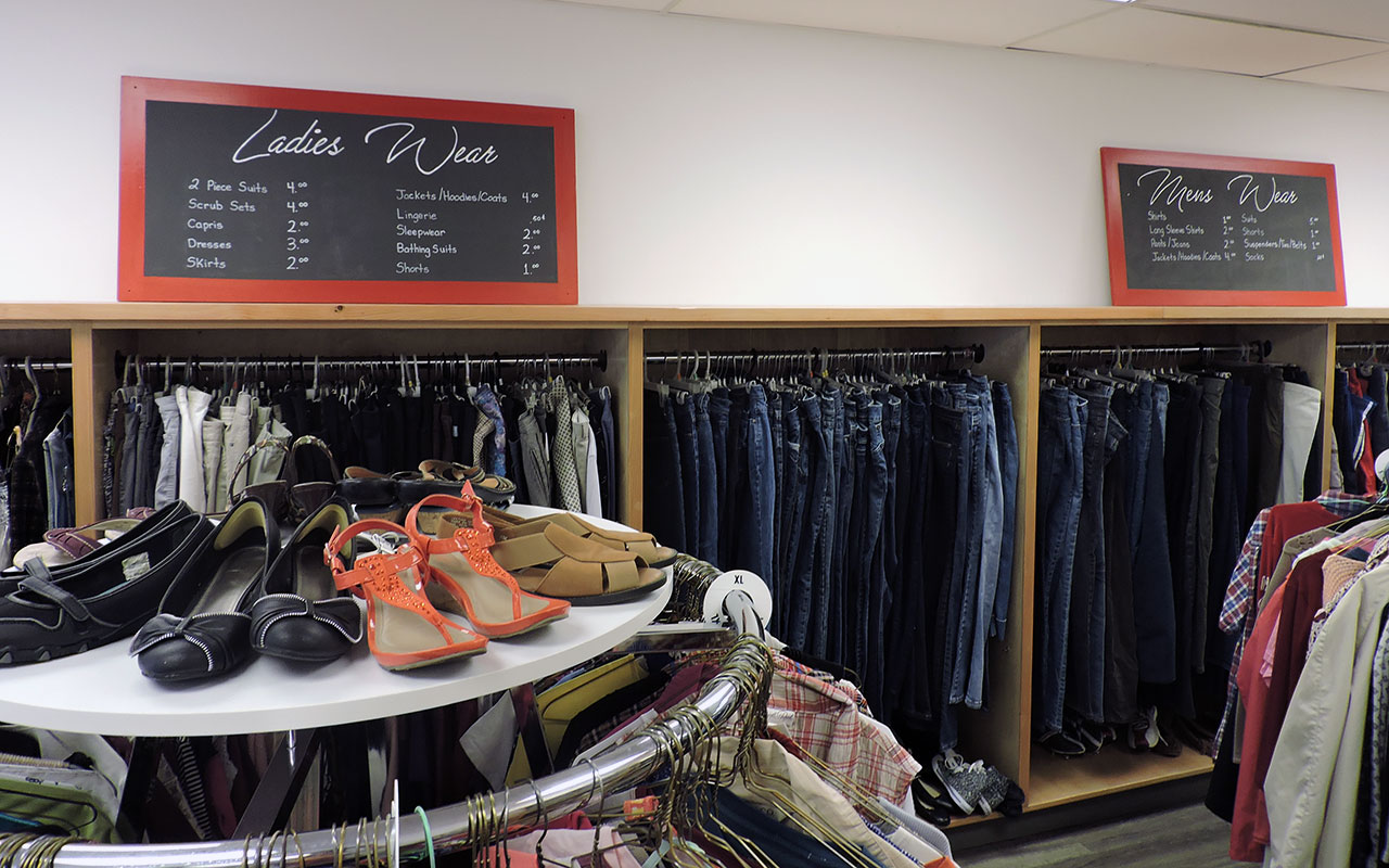 Thrifty Treasures Store ReOpening Trail Association for Community Living