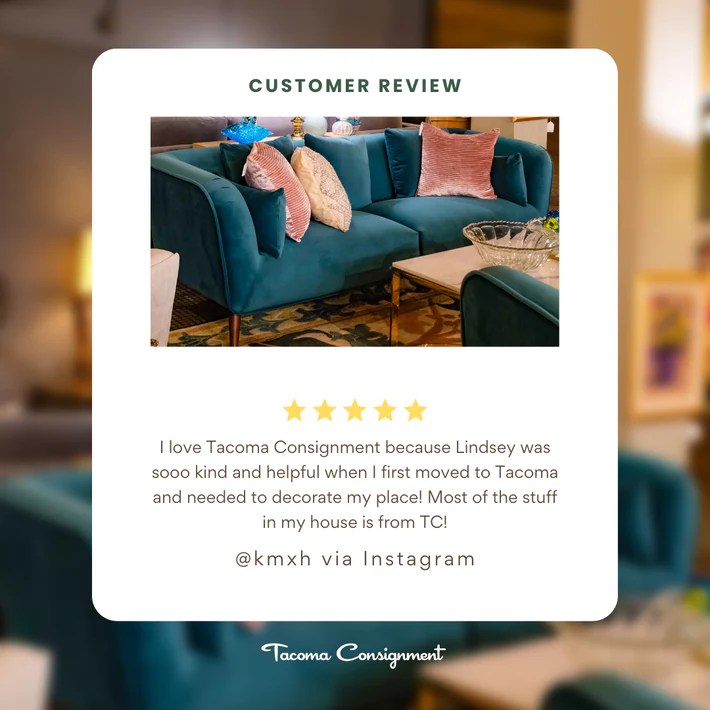 Furniture in Consignment Furniture without the wait.