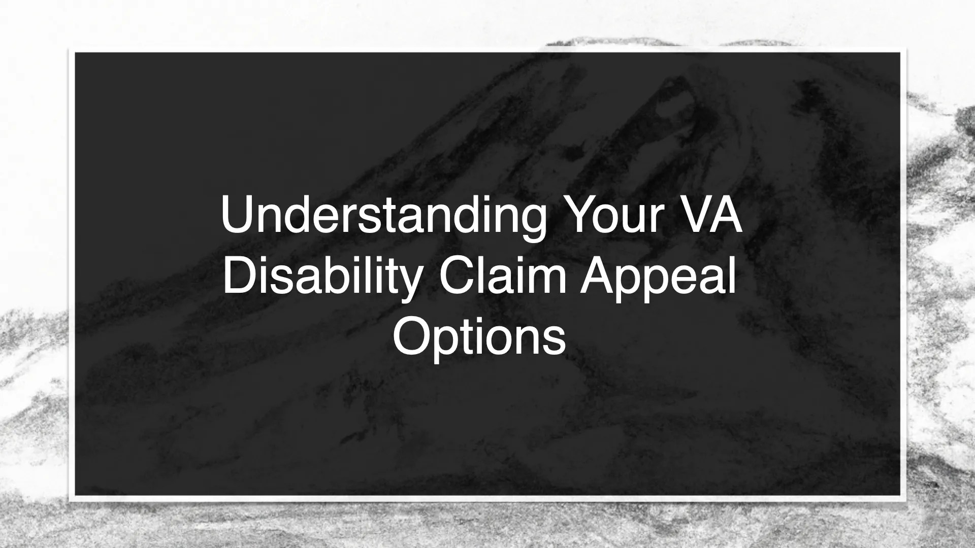 Understanding Your VA Disability Claim Appeal Options Disability