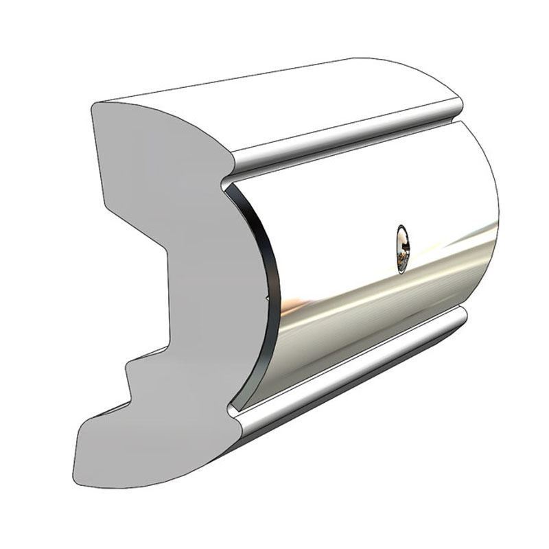 V219667 21/2’’ x 13/8’’ Rigid Rub Rail TACO Marine TACO Marine