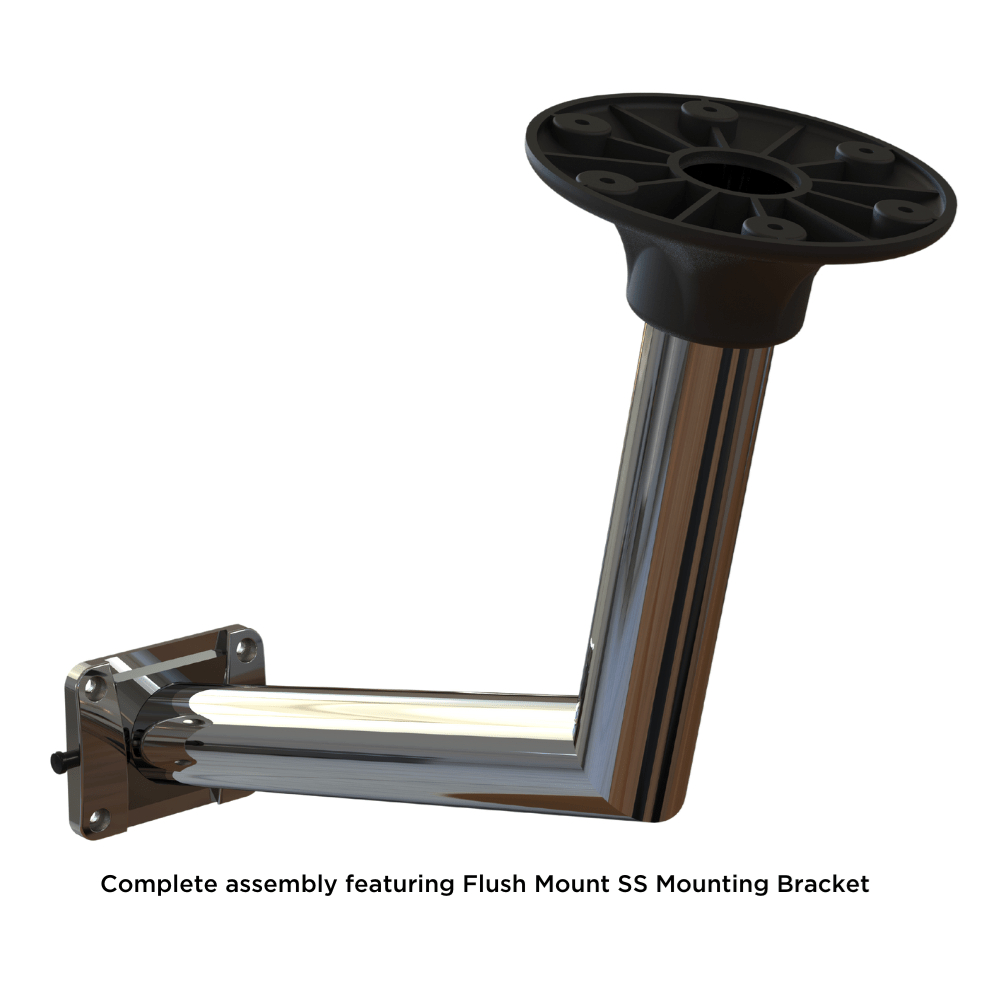 TACO Marine Removable Side Mount Table Support Leg, 116º TACO Marine