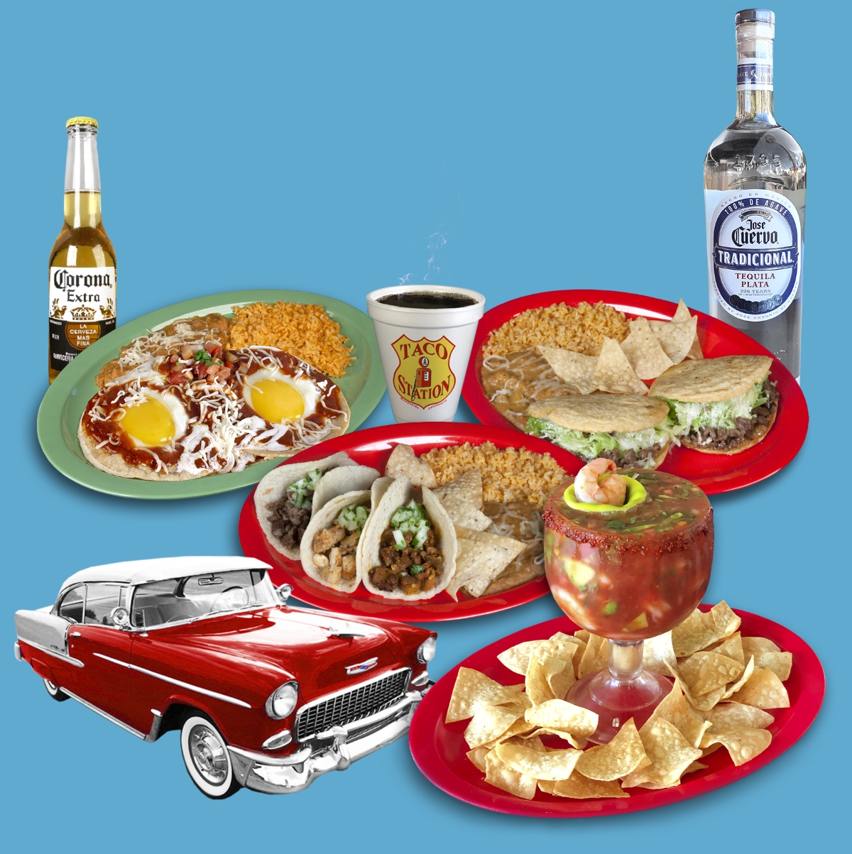 Menu Taco Station Mexican Restaurant Riverside, CA