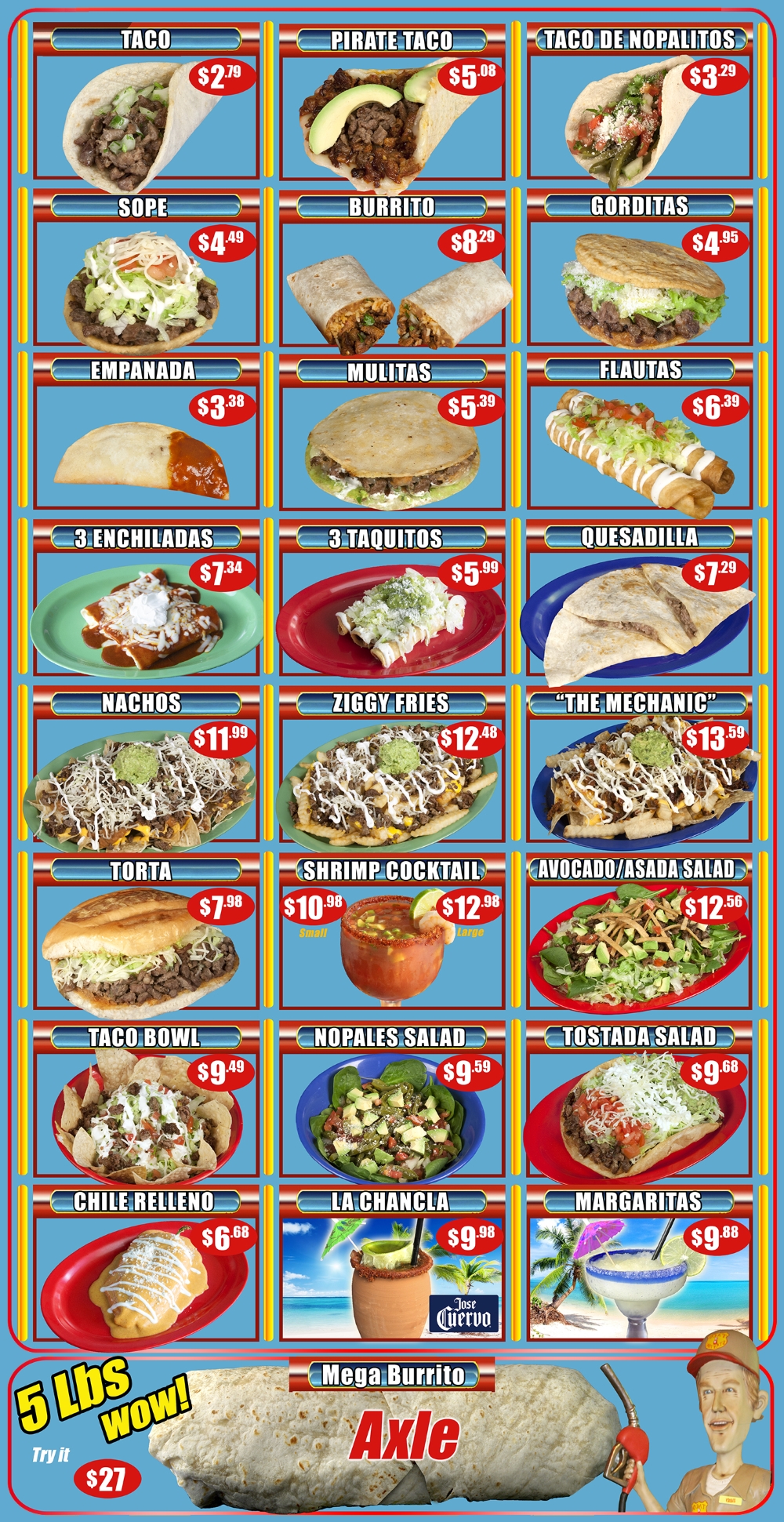 Self Service Taco Station Mexican Restaurant Riverside, CA