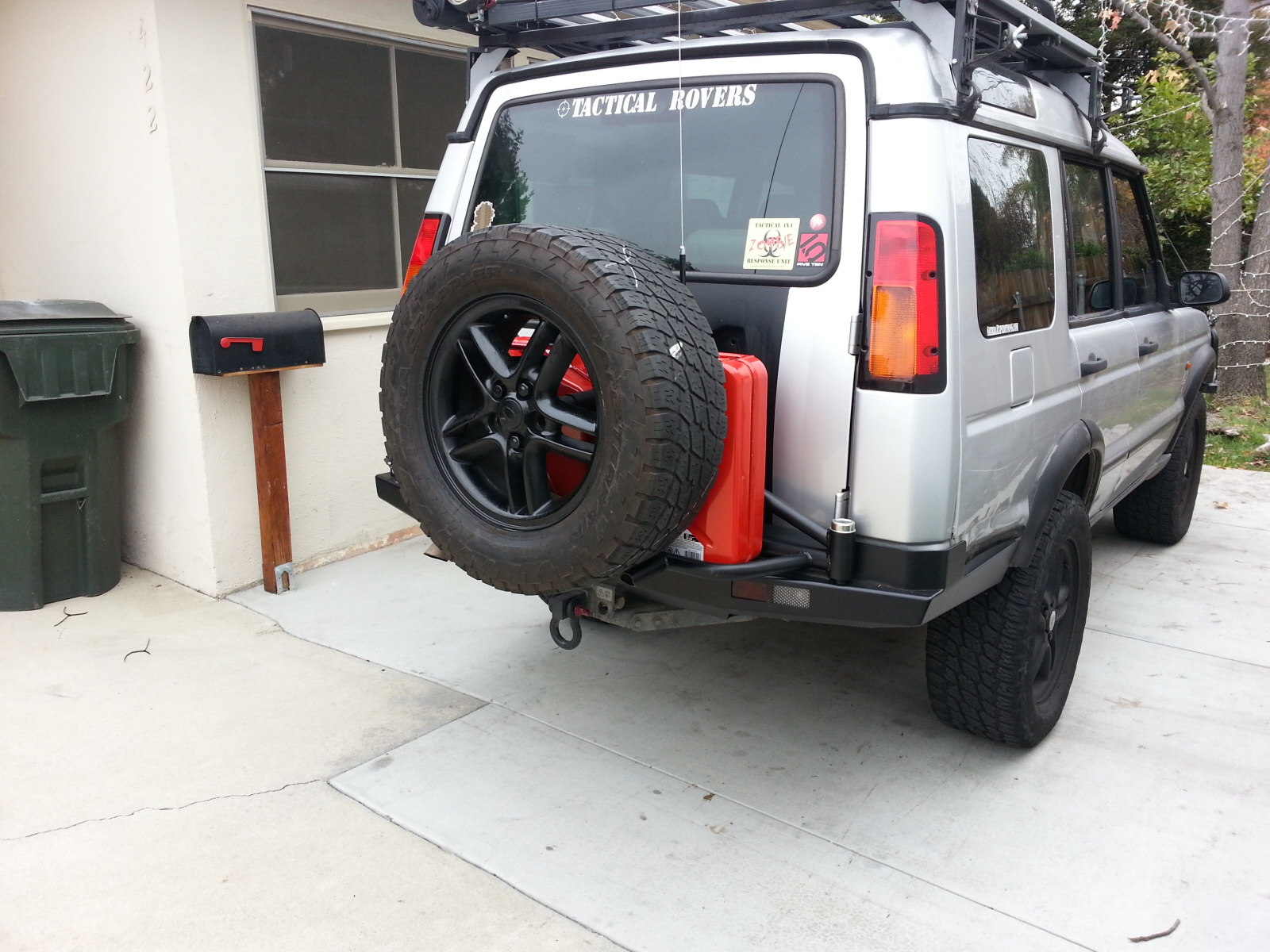Discovery 2 Rear Bumper Tactical 4x4