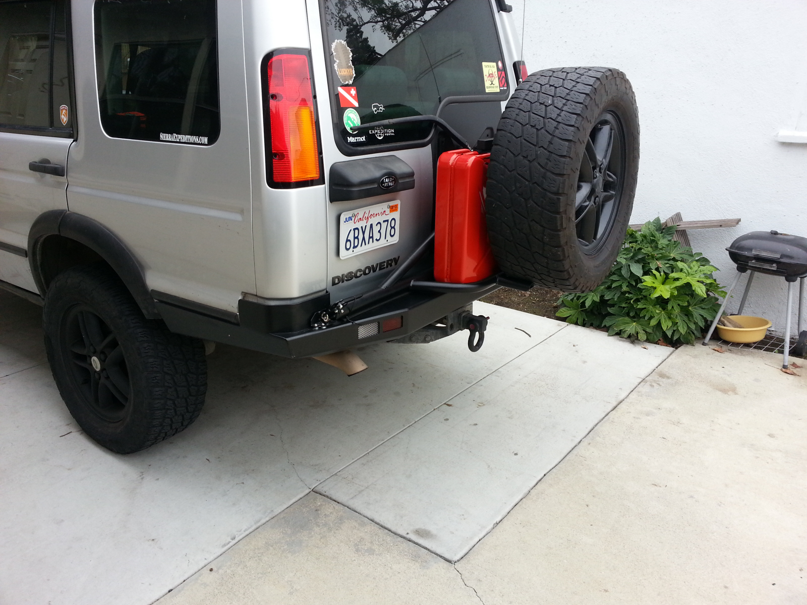 Discovery 2 Rear Bumper Tactical 4x4