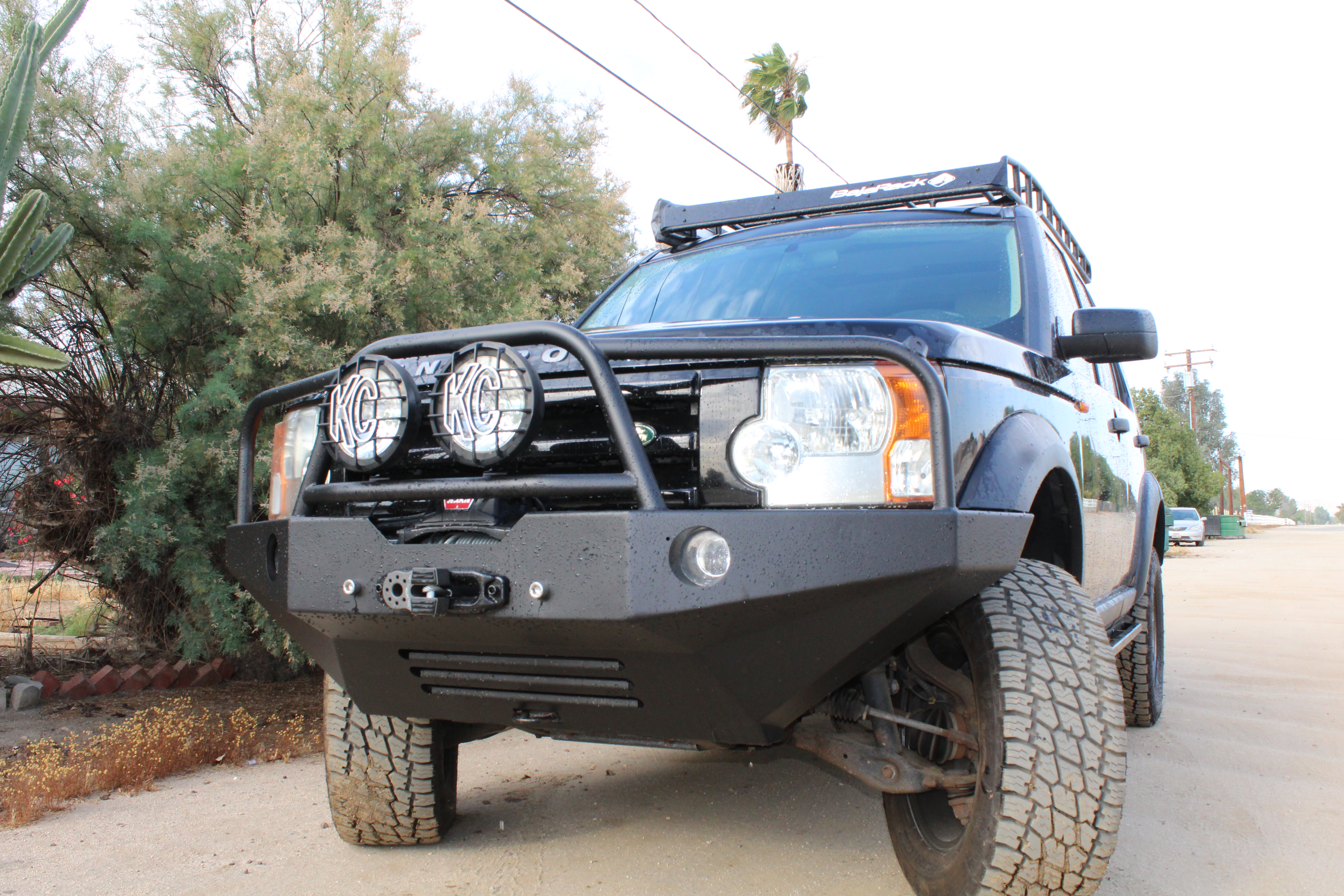 LR3 Front Winch Bumper Tactical 4x4