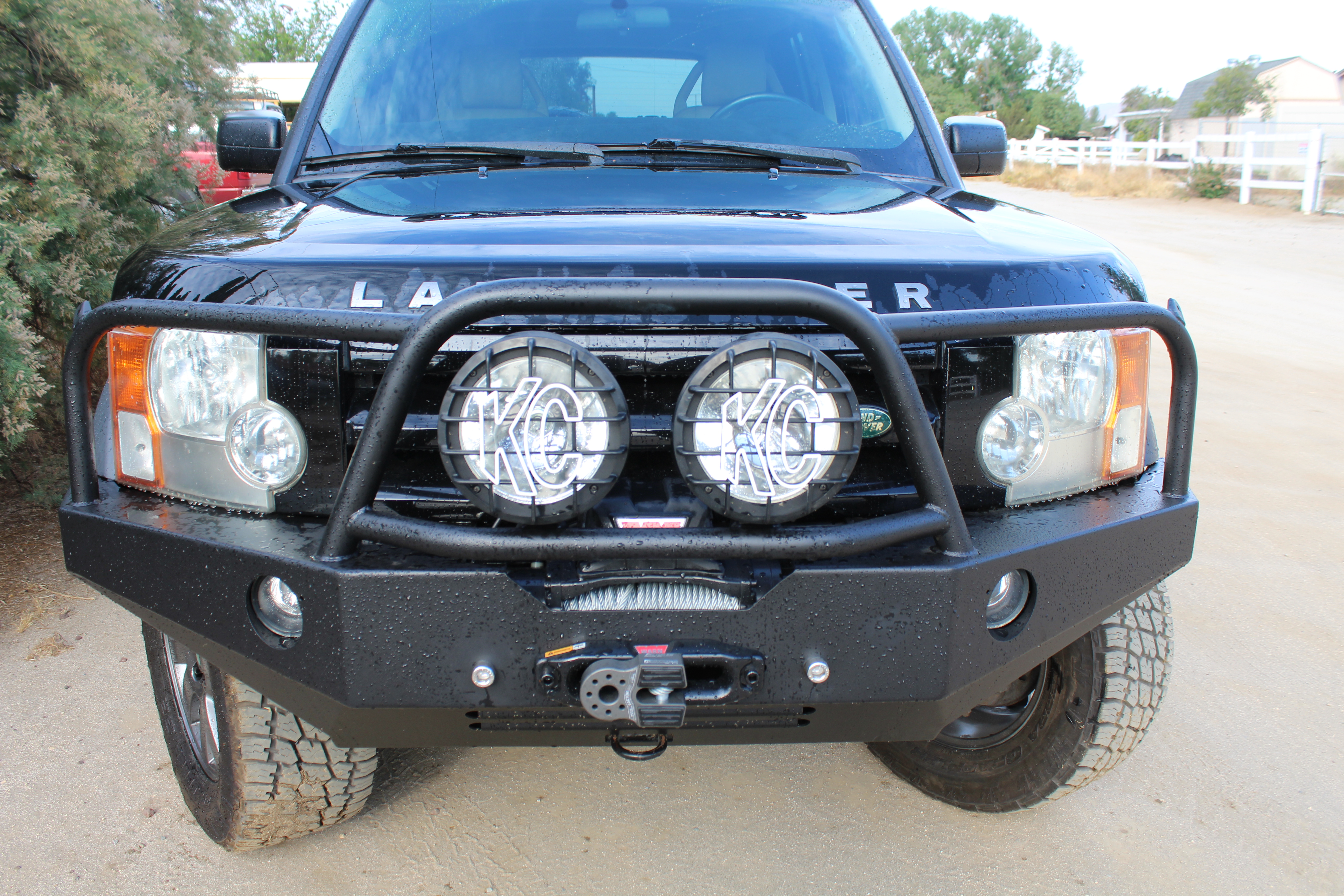 LR3 Front Winch Bumper Tactical 4x4
