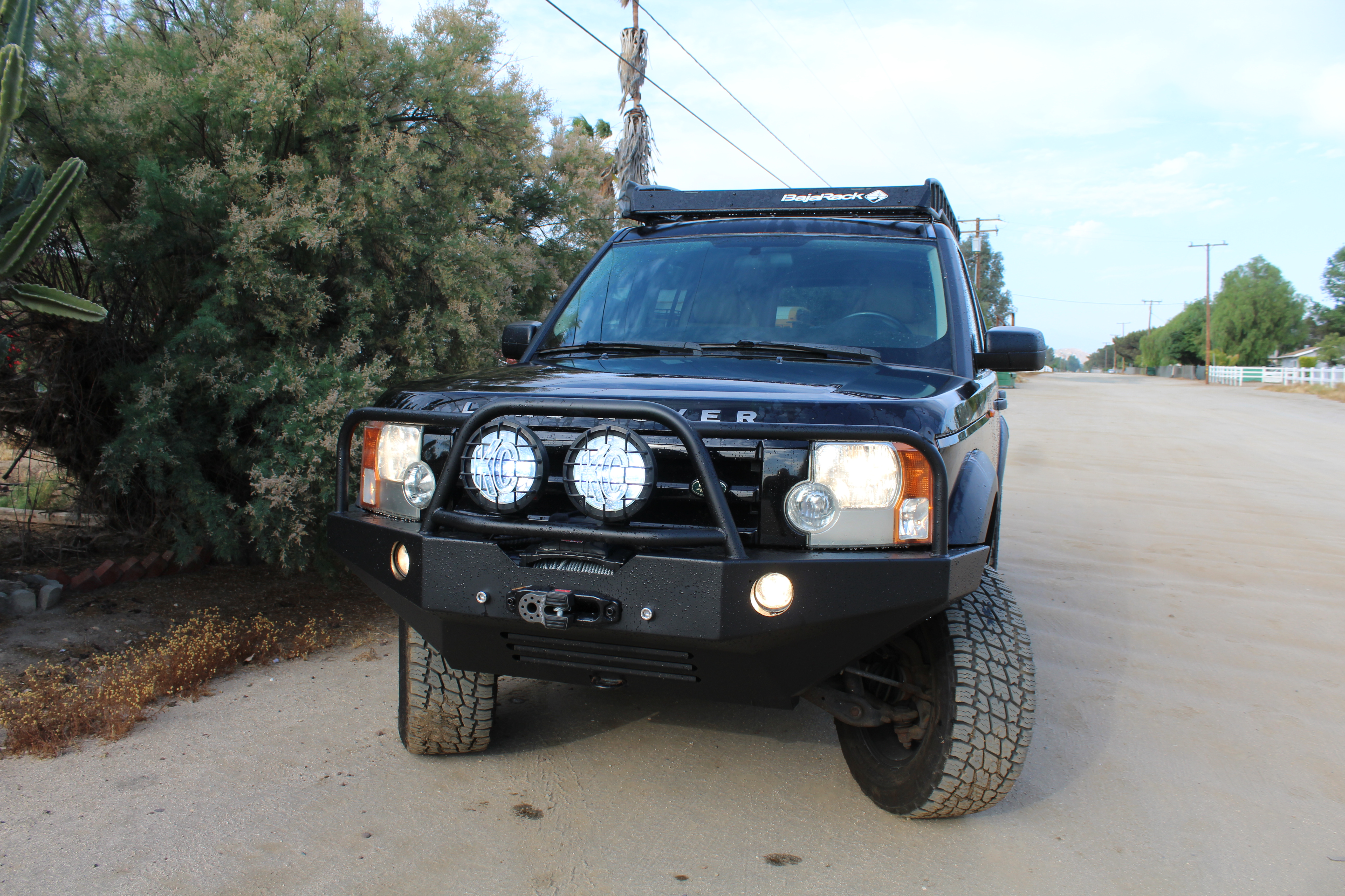 LR3 Front Winch Bumper Tactical 4x4